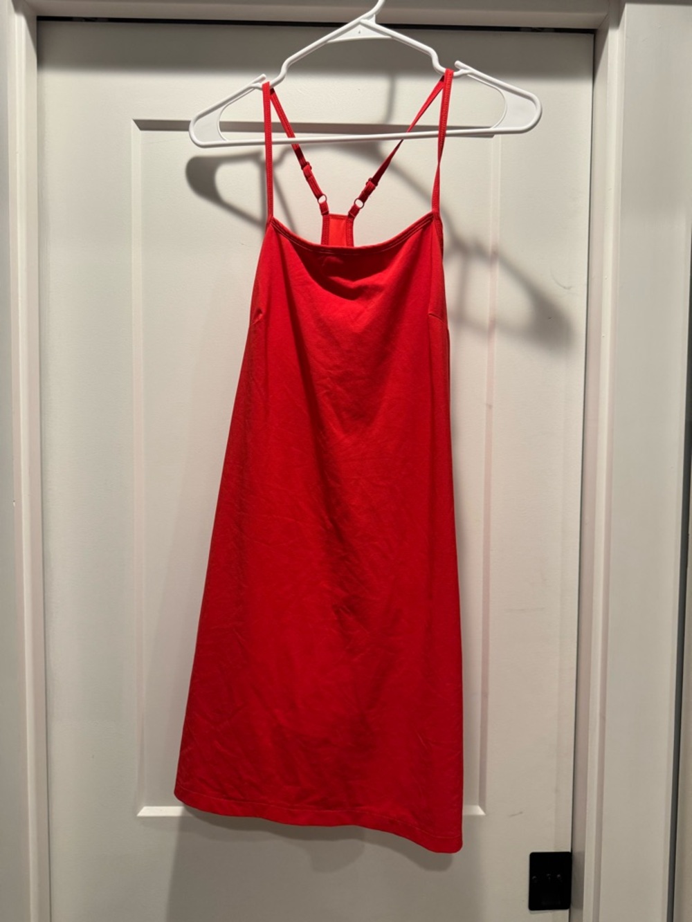 all in motion Red Spaghetti-Strap Slip Dress